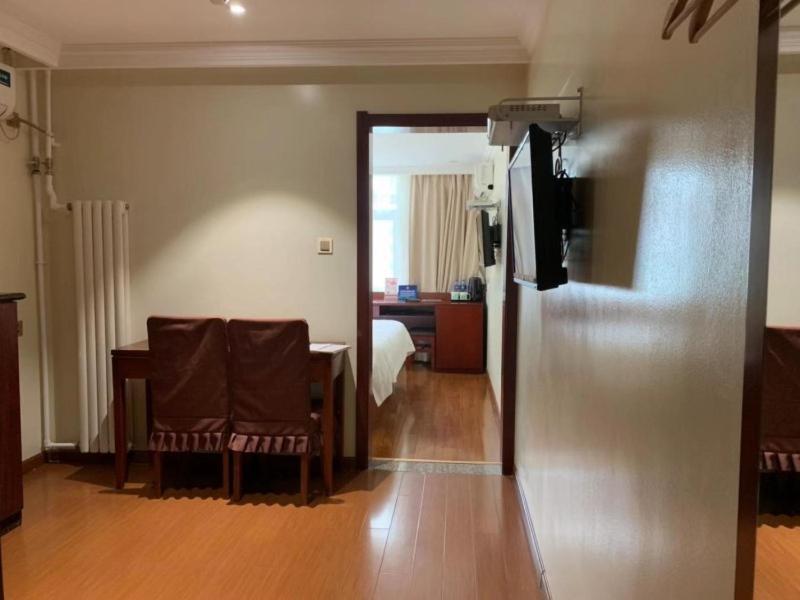 Greentree Inn Beijing Tongzhou Guoyuan Xinhualian Express Hotel Exteriör bild