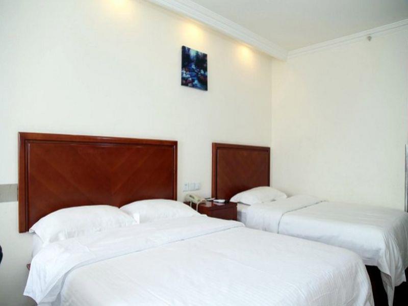 Greentree Inn Beijing Tongzhou Guoyuan Xinhualian Express Hotel Exteriör bild