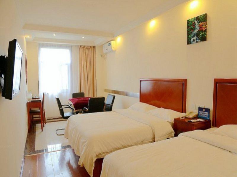 Greentree Inn Beijing Tongzhou Guoyuan Xinhualian Express Hotel Exteriör bild