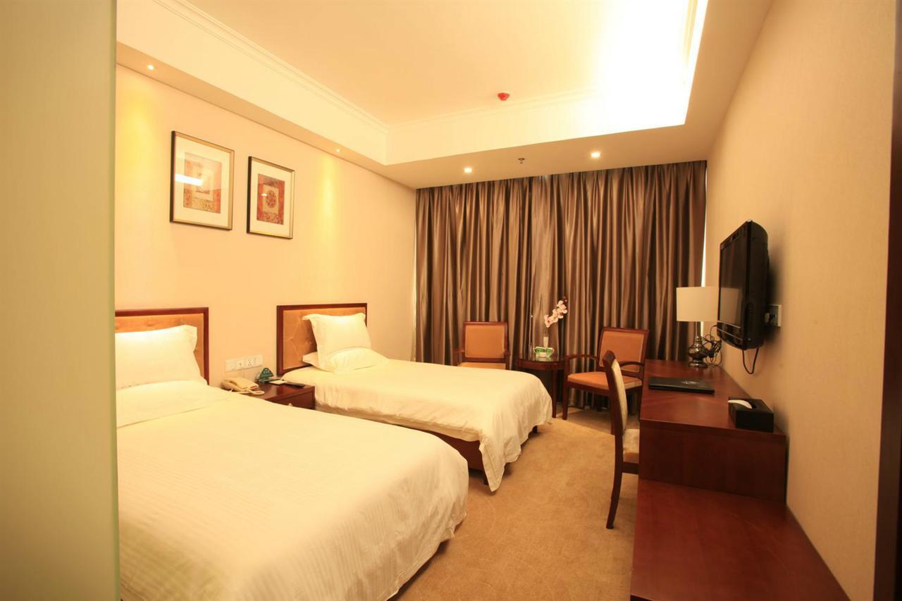 Greentree Inn Beijing Tongzhou Guoyuan Xinhualian Express Hotel Exteriör bild