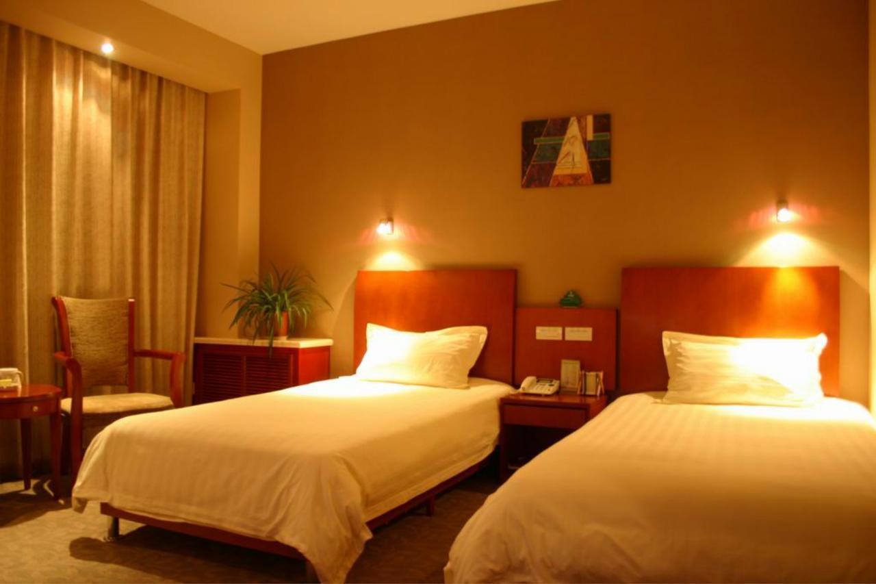 Greentree Inn Beijing Tongzhou Guoyuan Xinhualian Express Hotel Exteriör bild